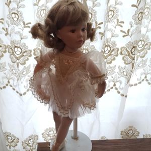 Vintage ballerina doll